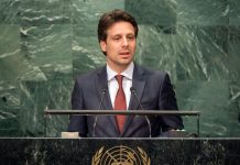 Guillaume Long, canciller de Ecuador, en en las sesiones de la 71 Asamblea General de las Naciones Unidas