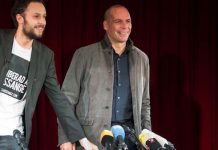 Srećko Horvat y Yanis Varoufakis en Berlín