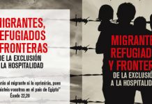 Cártel del Congreso "Emigrantes, refugiado, fronteras"