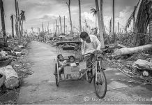 San José, Filipinas, tras el paso del tifón Yolanda, foto de Javier Sánchez-Monge Escario