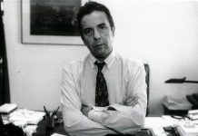 Joaquín Marín en su despacho del Diario Sur a finales de los años 90 / SUR