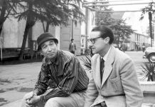 Retrato de José Suárez con Kurosawa