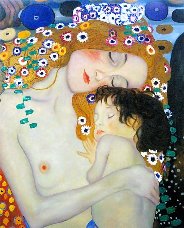 la-madre-Gustav-Klimt-600x740 Madres