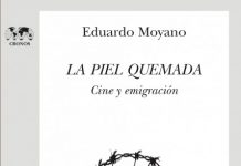 La piel quemada, portada