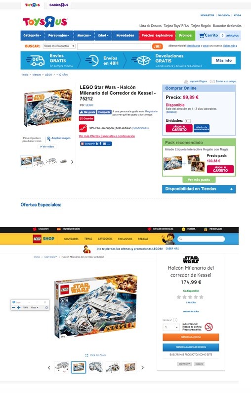 lego-precios Los LEGO a mejor precio