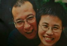 Liu Xiaobo con Liu Xia