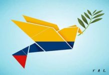Logo del plebiscito por la paz en Colombia