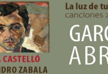 Carátula del CD de Lucía Castelló con canciones de García Abri