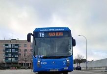 Madrid: punto de recarga por inducción para autobuses cero emisiones