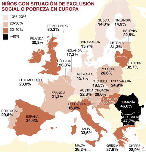 mapa_pobreza-infantil-2 Derechos Humanos: Programa Veca contra la pobreza infantil en España