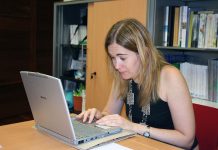 Marta Rivera de la Cruz en una foto de archivo en los cursos de verano de Baeza en 2007