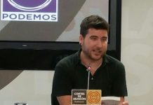 Nacho Escartín, diputado de Podemos en las Cortes de Aragón
