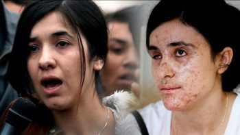 Nadia Murad y Lamiya Aji Bashar, ganadoras del premio Sájarov 2016. ©AP Images/ Unión Europea -EP & ©Enric Vives-Rubio/ Público