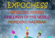 Niños del mundo, cartel de Expochess 2016