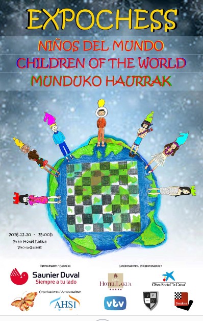 ninos-del-mundo-cartel-expochess Festival solidario ‘Expochess, niños del mundo’
