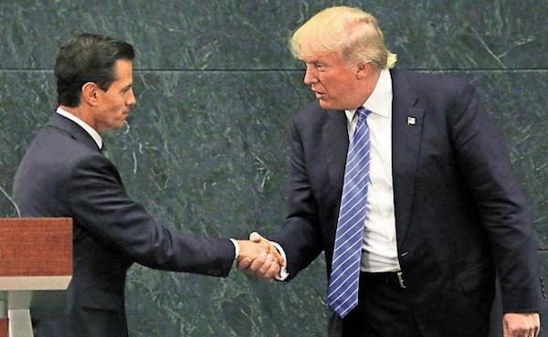pena-nieto-trump-2016-600x369 México y EE UU colisionan por comercio y migración
