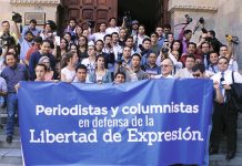 Periodistas de Guatemala defienden la libertad de expresión