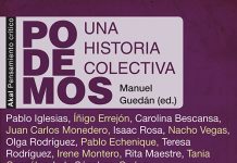 Portada de Podemos, una historia colectiva, publicada por Akal