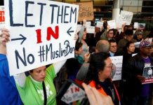 protestas anti Trump musulmanes