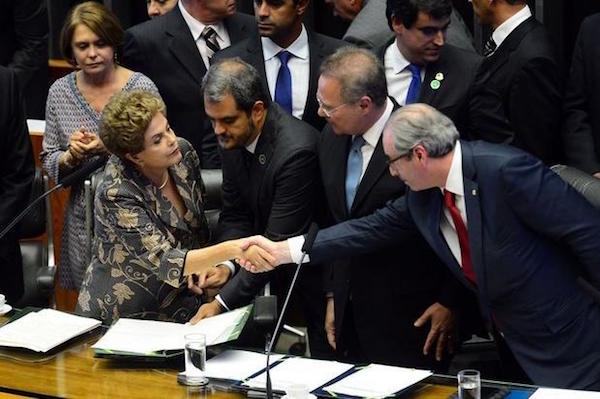 rousseff-cunha-camara-diputados Eduardo Cunha destituido por corrupción en Brasil