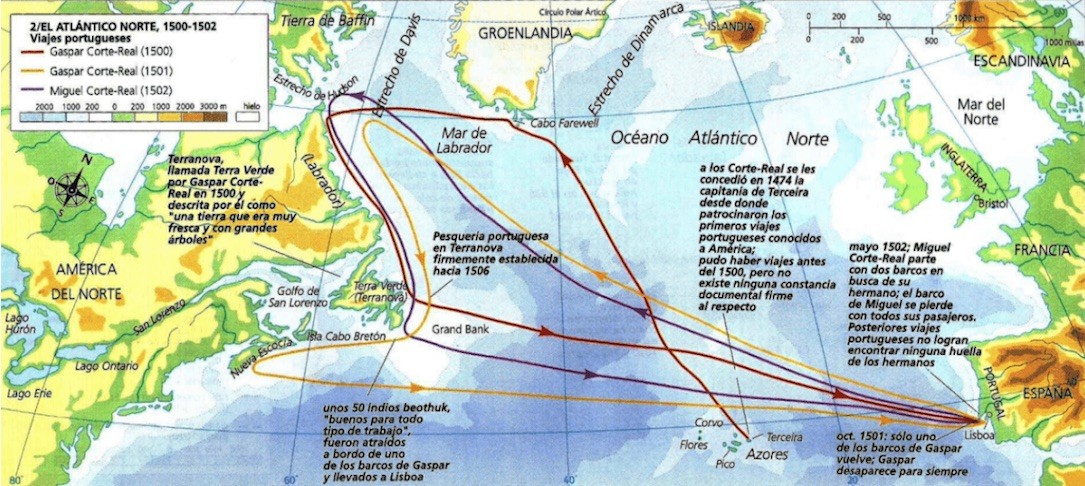 rutas-maritimas-portuguesas-1500 Su Majestad, el bacalao