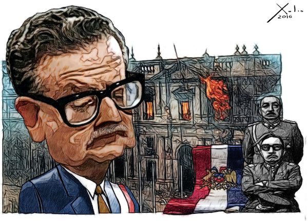 salvador-allende-xulio-formoso-600x430 La derecha impide la reconciliación en Chile cincuenta años después del golpe