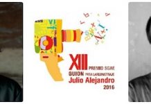 Adán Aliaga y Alfonso Amador, premio SGAE de Guion Julio Alejandro