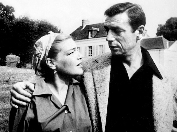 simone-signoret-con-yves-montand La Inteligencia francesa espió durante décadas a Yves Montand y Simone Signoret