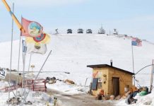 Campamento Sacred Stone en Standing Rock. Foto: Democracy Now