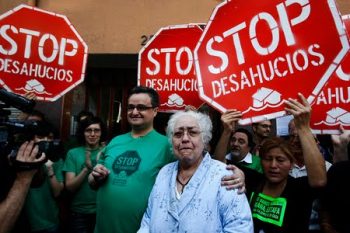 stop-desahucios-350x233 España: Aumenta el estrés y la ansiedad por los desahucios