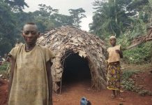 Sin acceso a su tierra ancestral, la salud de los bakas se ha deteriorado y afrontan un futuro incierto. © Survival International