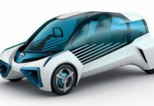 Toyota, prototipo FCV presentado en el Salón de París en 2016