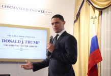 Trevor Noah presenta el "Daily show" sobre Donald Trump