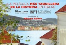 Un italiano en Noruega, cartel
