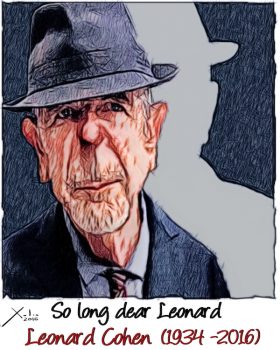 xulio-formoso_leonard-cohen-280x350 Vendidas en subasta las cartas de amor de Leonard Cohen