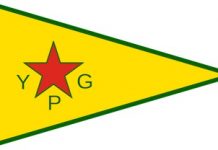 Bandera del YPG