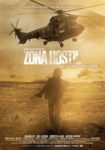 zona-hostil-poster Zona hostil: anécdota de guerra en Afganistán rodada en Almería