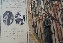Cartel de la exposición Ignacio Zuloaga y Manuel de Falla: historia de una amistad’, en el Museo Art Nouveau y Art Déco Casa Lis de Salamanca.